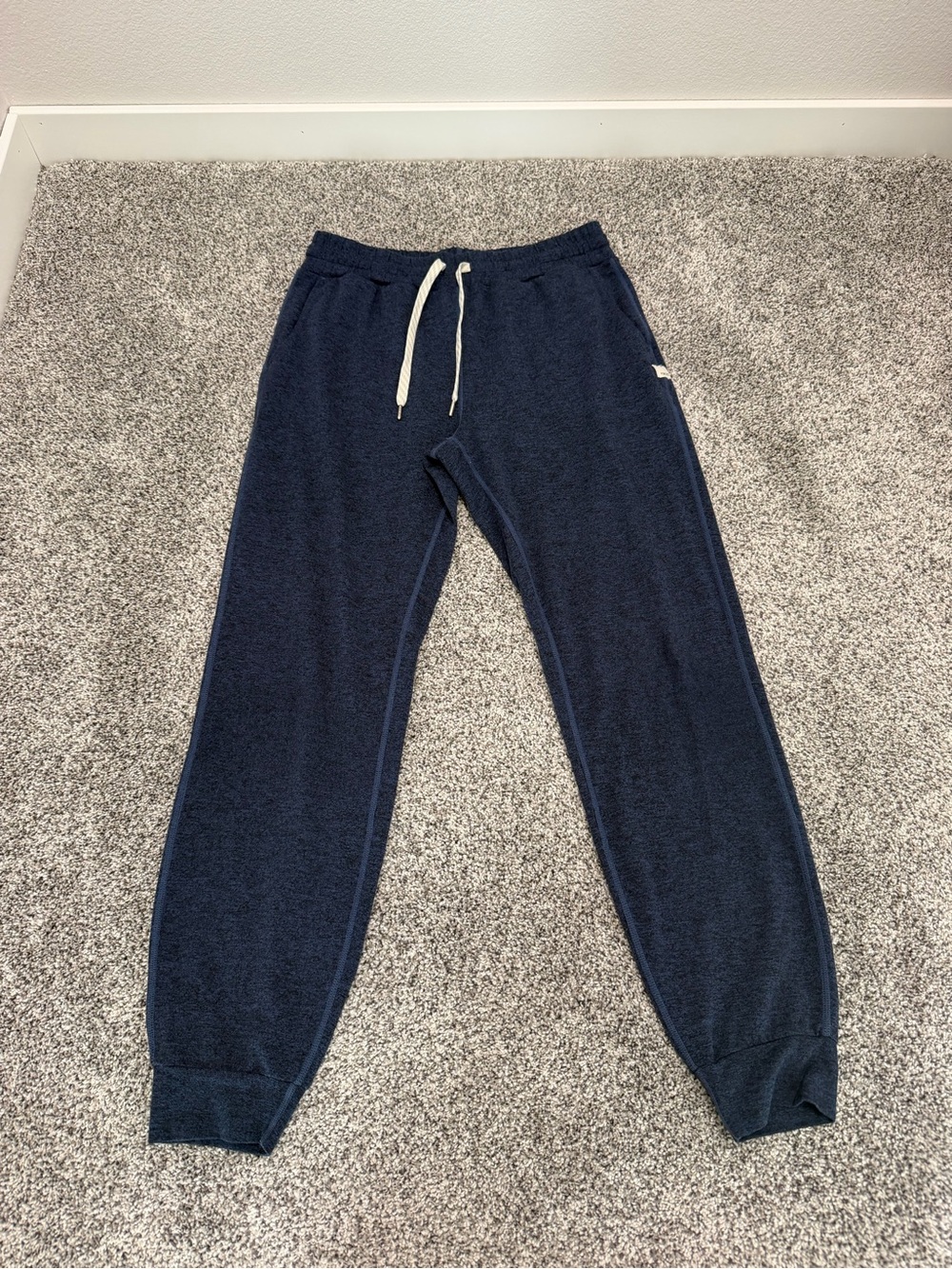 Vuroi Navy Blue Joggers - Picture 1 of 5